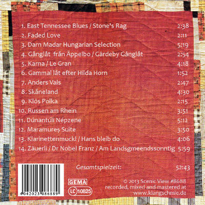 CD-Rückseite